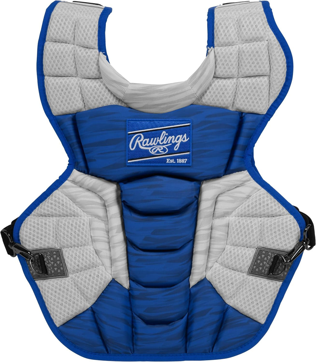 Rawlings | Velo 2.0 Catcher's Chest Protector | Baseball | Adult & Intermediate Sizing | Multiple Colors