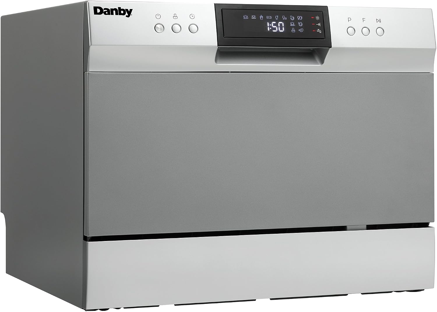 Danby DDW631SDB Countertop Dishwasher, Stainless Steel
