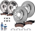 Detroit Axle - Brake Kit for Chevrolet Suburban 1500 Avalanche Tahoe GMC Yukon XL 1500 Cadillac Escalade EXT ESV, Disc Brake Rotors Ceramic Brakes Pads Replacement