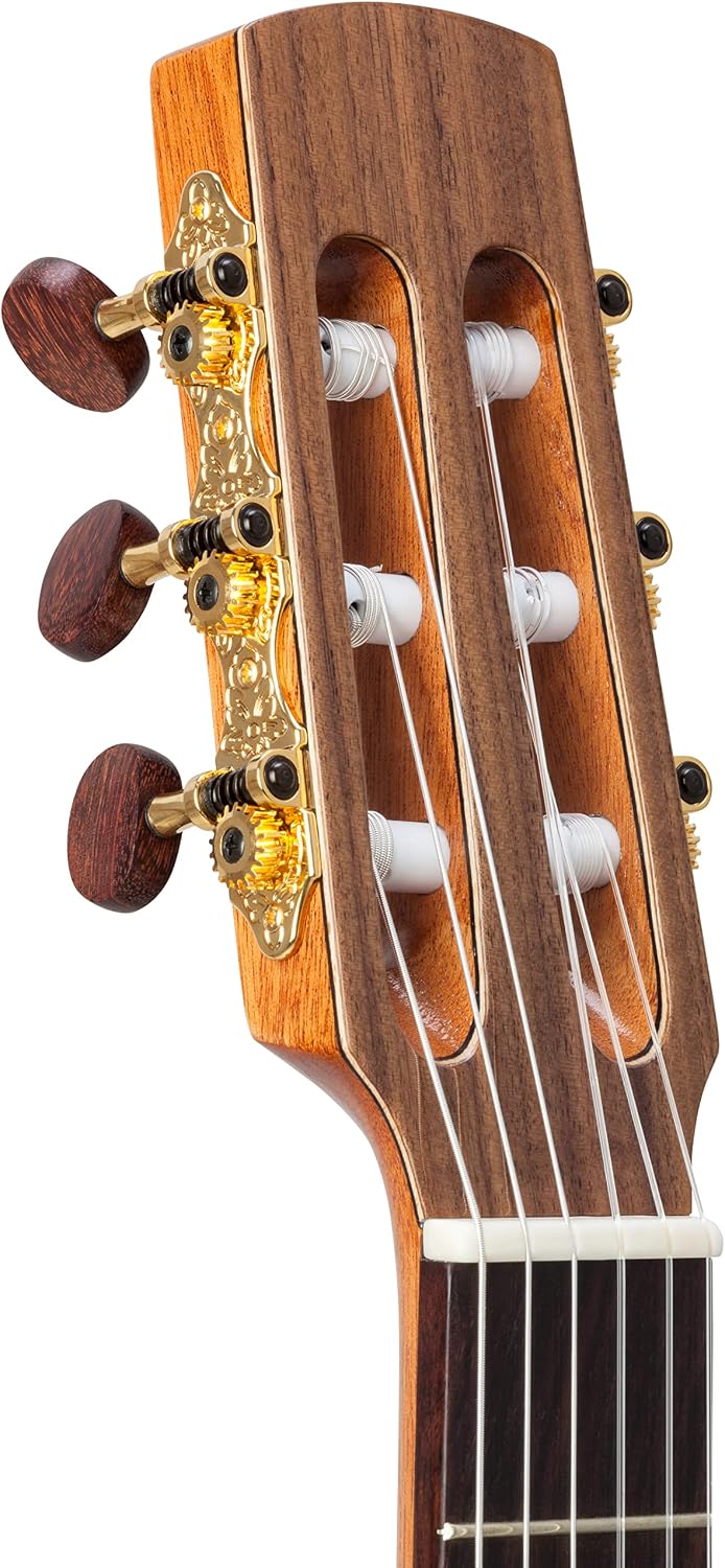 Kremona Reinhardt Series 6 Acoustic-Electric Nylon-String Guitar, Right, Natural (Daimen)