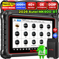 Autel Scanner MaxiCOM MK900BT, 2026 MK900-BT V2.0 Bidirectional Diagnostic Tool, 8in Up of MK900 MX900 MK808S MK808BT MX808S MK808Z, 3000+ Active Tests, 40+ Service, CAN-FD&DOIP, All System, FCA 11 OS