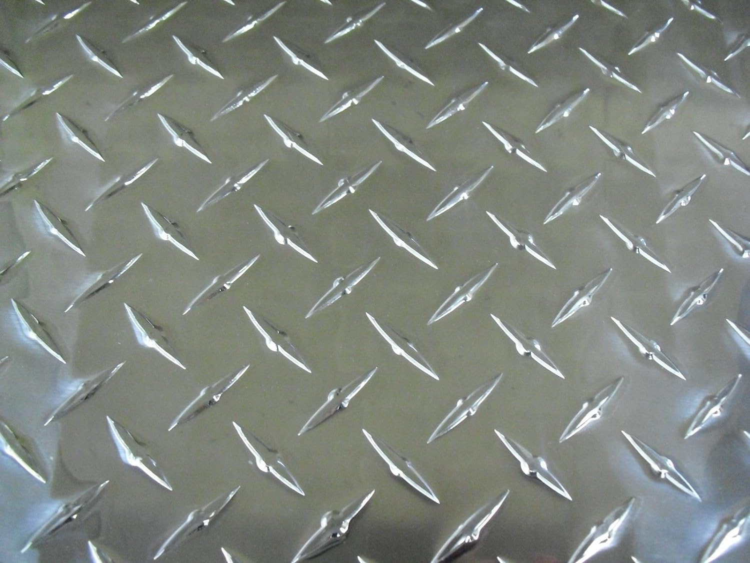 1/8' AL Aluminum 12' x 72' Brite Diamond Tread Deck Plate 3003