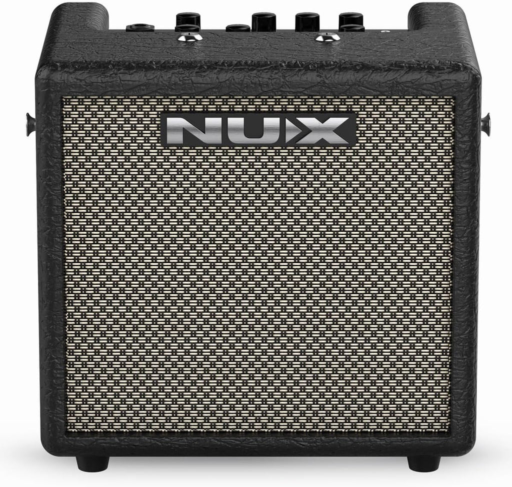 NUX Mighty 8BT MKII 8W Portable Modeling Amp, Acoustic, Electric, Bass Guitar amp Modeling and Cabinet IRs, Bluetooth，36 Default IRs, 6.5' FRFR Speaker,7 Presets, Drum Machine