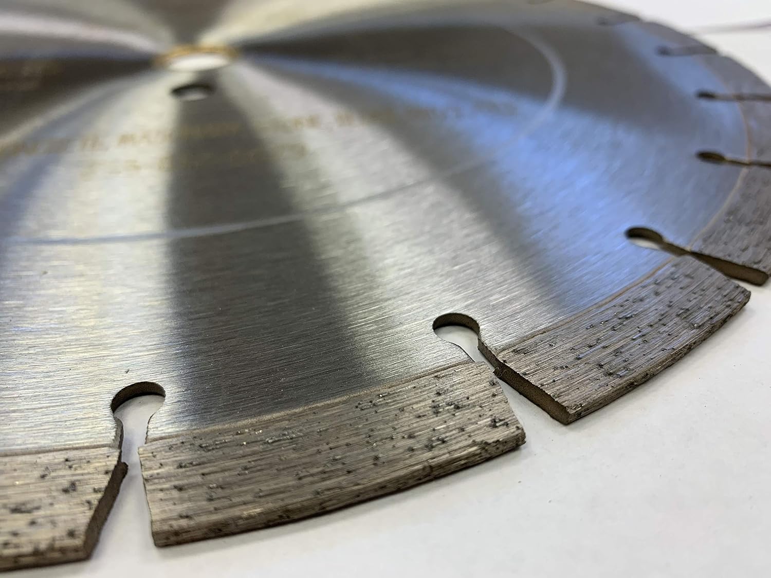 (10 Pack) ALSKAR DIAMOND ADLSS 12 inch Dry or Wet Cutting General Purpose Segmented High Speed Diamond Saw Blades for Concrete Stone Brick Masonry with Arbor 1'-20mm (12' - 10 pcs)