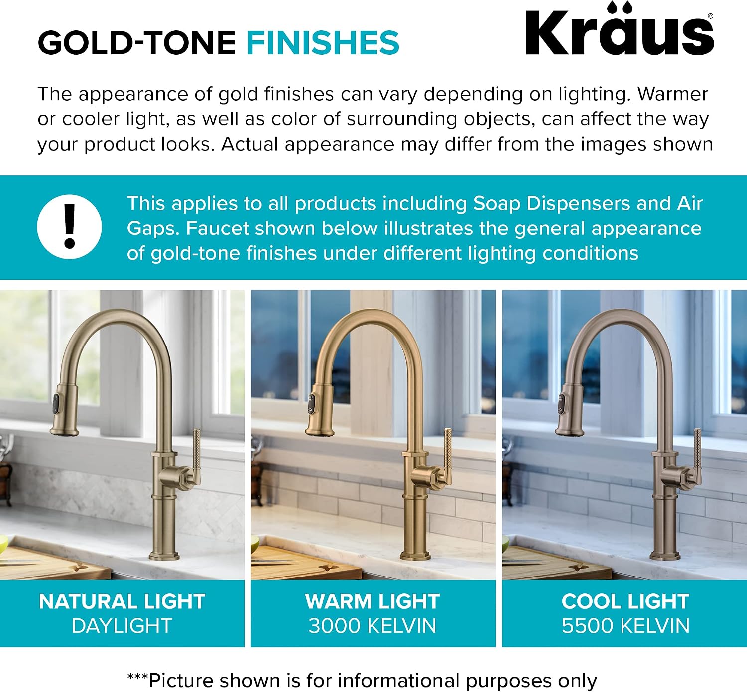 KRAUS KVF-1200BG Arlo™ Brushed Gold Tall Vessel Bathroom Faucet with Pop-Up Drain