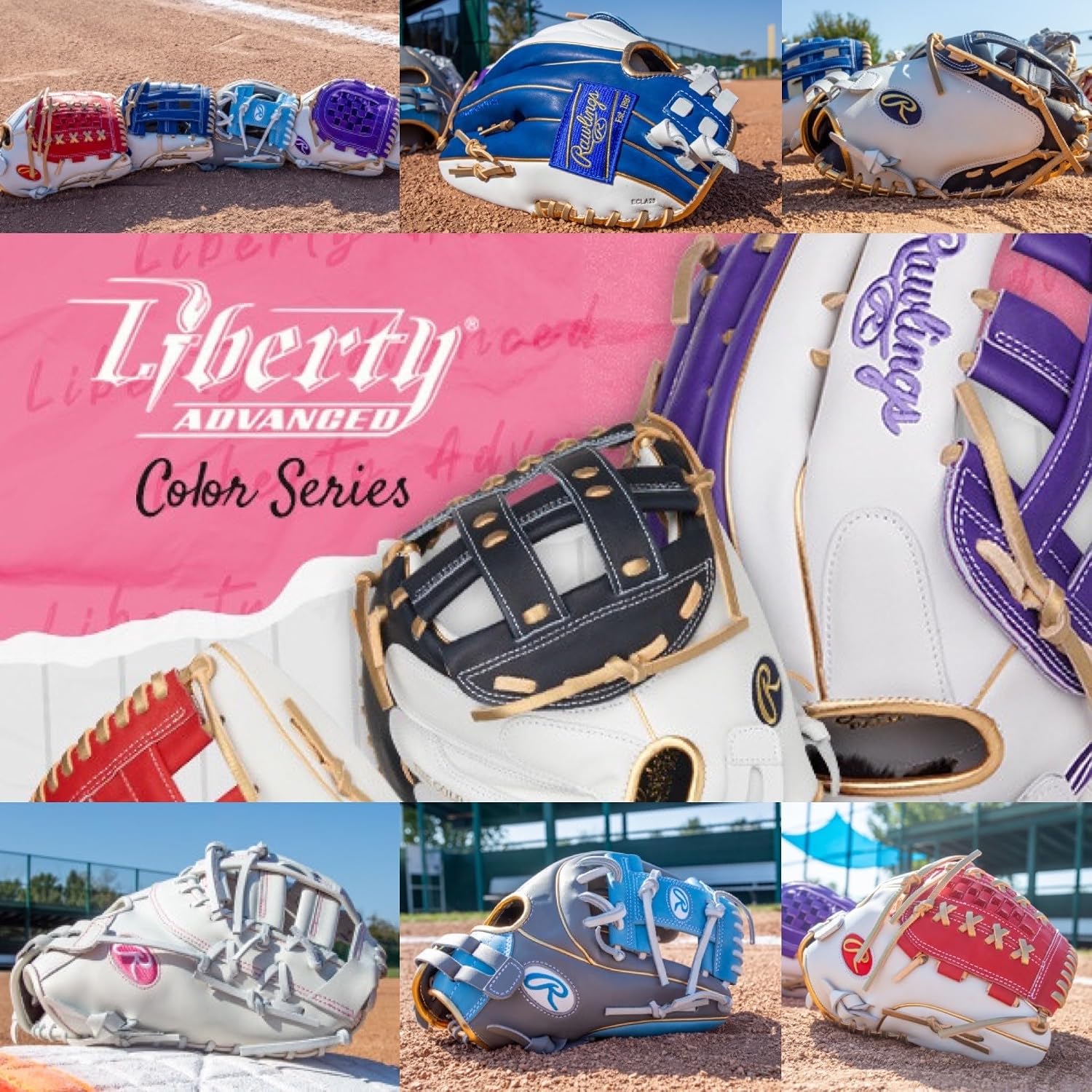 Rawlings | Liberty Advanced Color Series Fastpitch Softball Glove