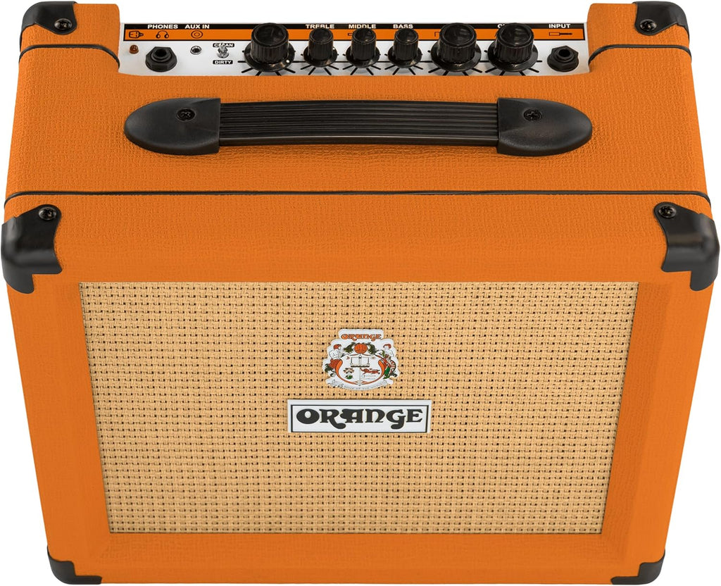 Orange Crush 20 20W 8' 2-Channel Guitar Amplifier and Speaker Combo, Orange