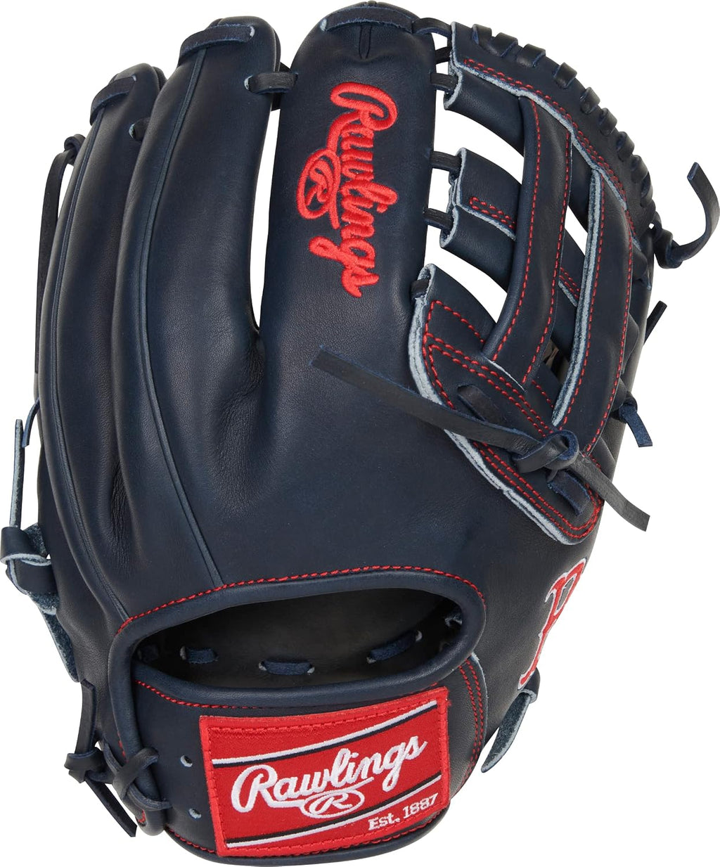 Rawlings | Heart of The Hide MLB Team Logo Baseball Glove | All MLB Team Options Available