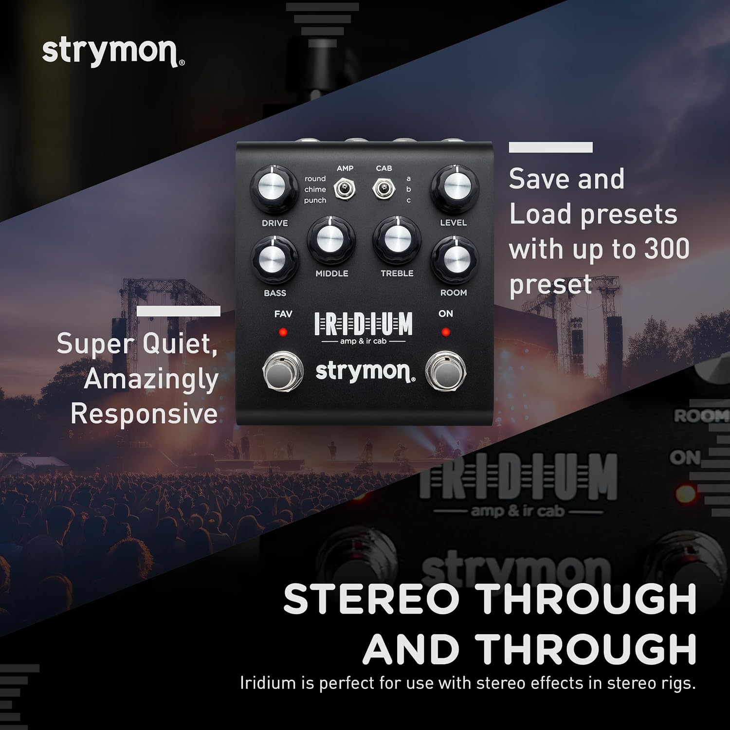 Strymon Iridium Amp & IR Cab Pedal