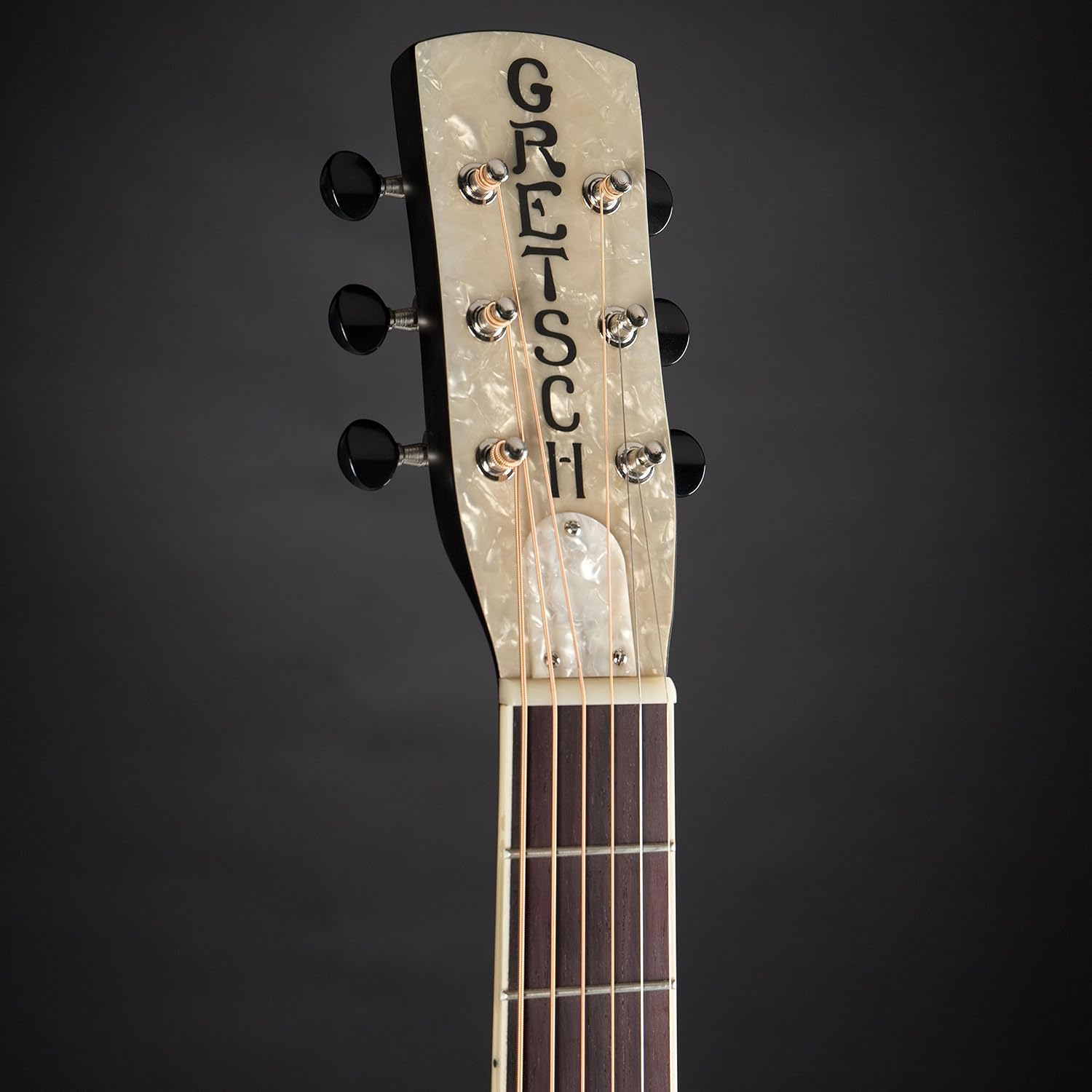 Gretsch G9220 Bobtail Round-Neck Mahogany Body Resonator - 2-Color Sunburst, Padauk Fingerboard