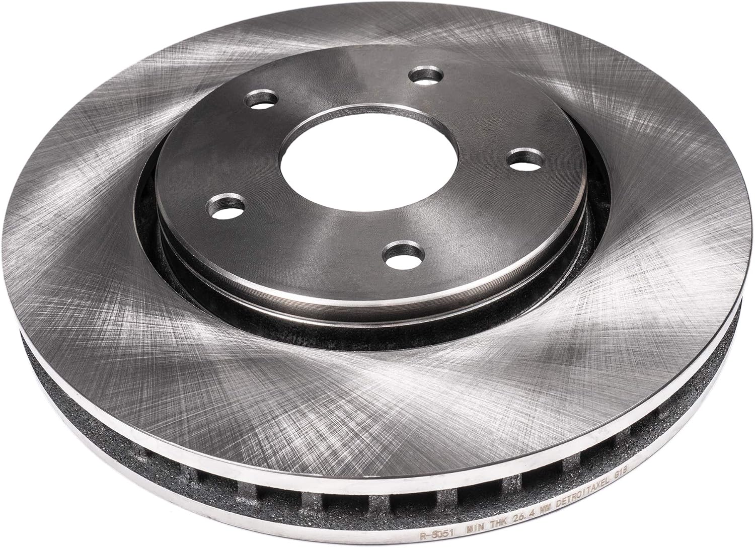 Detroit Axle - Front Brake Kit for 2006-2012 Ford Fusion 2007-2012 Lincoln MKZ 2006-2011 Mercury Milan 2006-2013 Mazda 6, Disc Brake Rotors Ceramic Brakes Pads w/Hardware: 12.80 inch Front Rotor