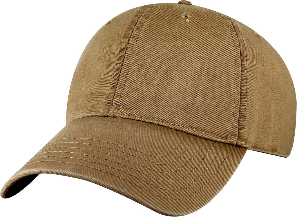 Otto 18-772 Premium Six Panel Low Profile Dad Hat - Bulk, Blank Caps
