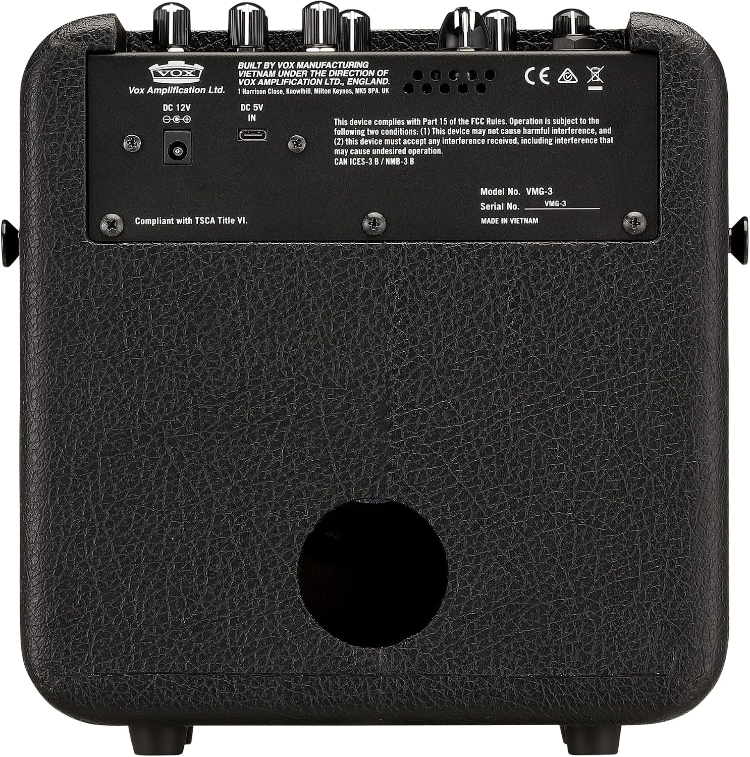 Vox Mini Go 3 1x5 inch 3-watt Portable Modeling Guitar Amplifier Combo w/ 9 Amp Voices, 8 FX Types, and USB Battery Power