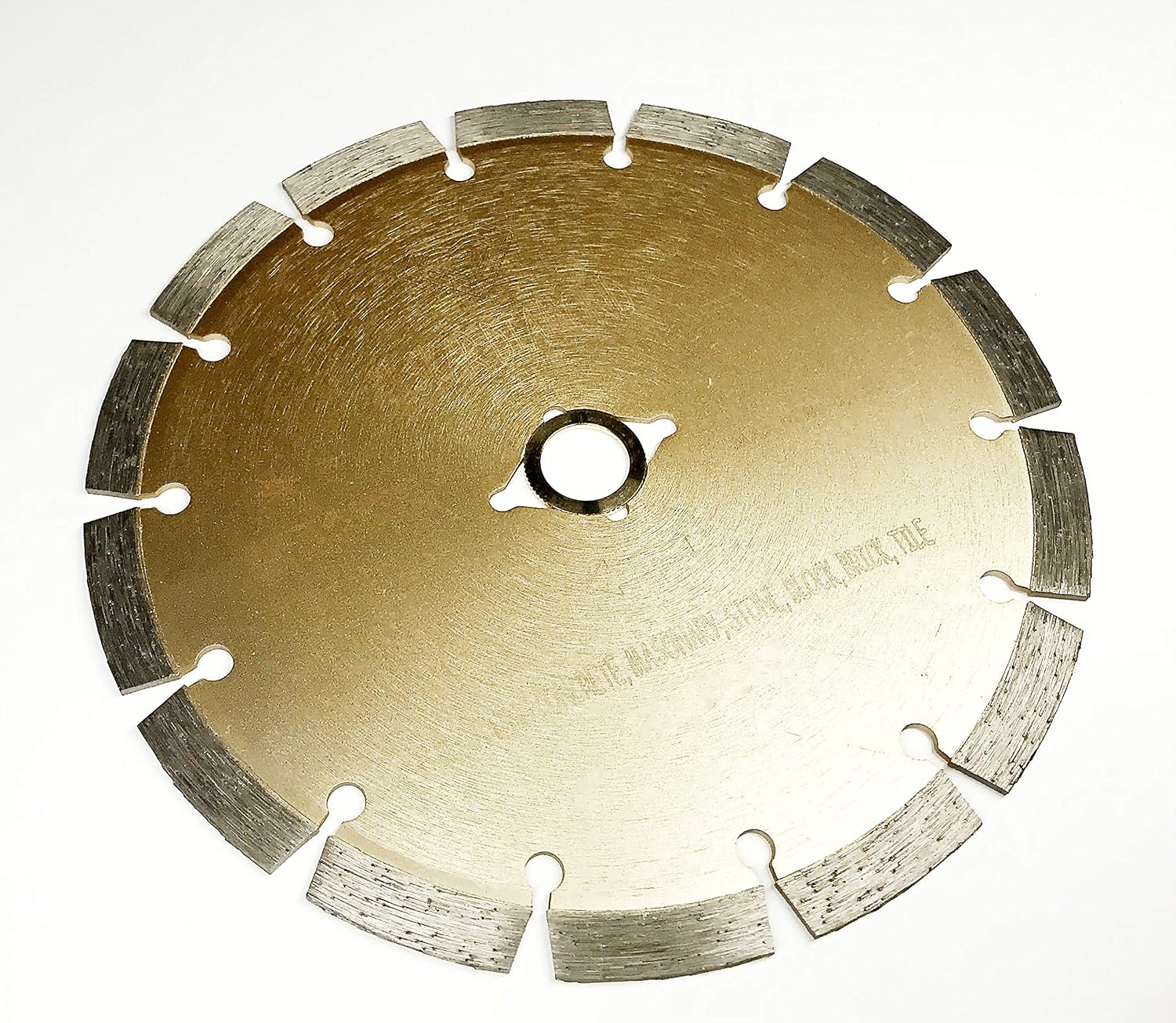 (10 Pack) ALSKAR DIAMOND 7 inch Dry or Wet Cutting General Purpose Segmented High Speed Diamond Saw Blades for Concrete Stone Brick Masonry (7' - 10 pcs)