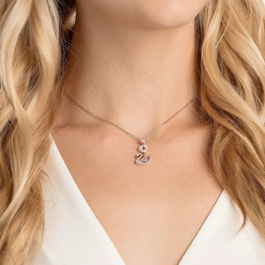 Swarovski Dazzling Swan Jewelry Collection, Blue Crystals, Pink Crystals, Clear Crystals