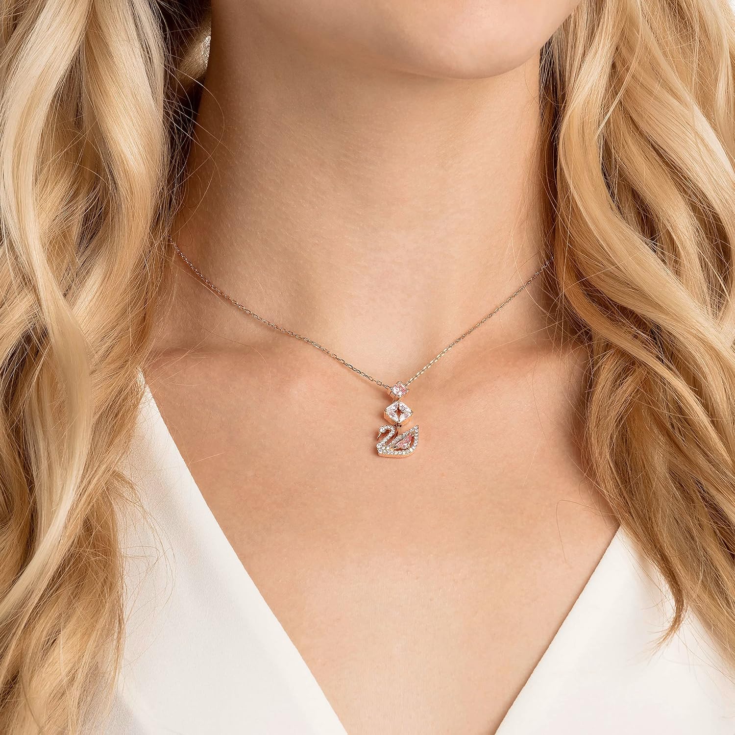Swarovski Dazzling Swan Jewelry Collection, Blue Crystals, Pink Crystals, Clear Crystals