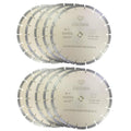 (10 Pack) ALSKAR DIAMOND 10 inch Dry or Wet Cutting General Purpose High Speed Segmented Diamond Saw Blades for Concrete Stone Brick Masonry (10' - 10 pcs)