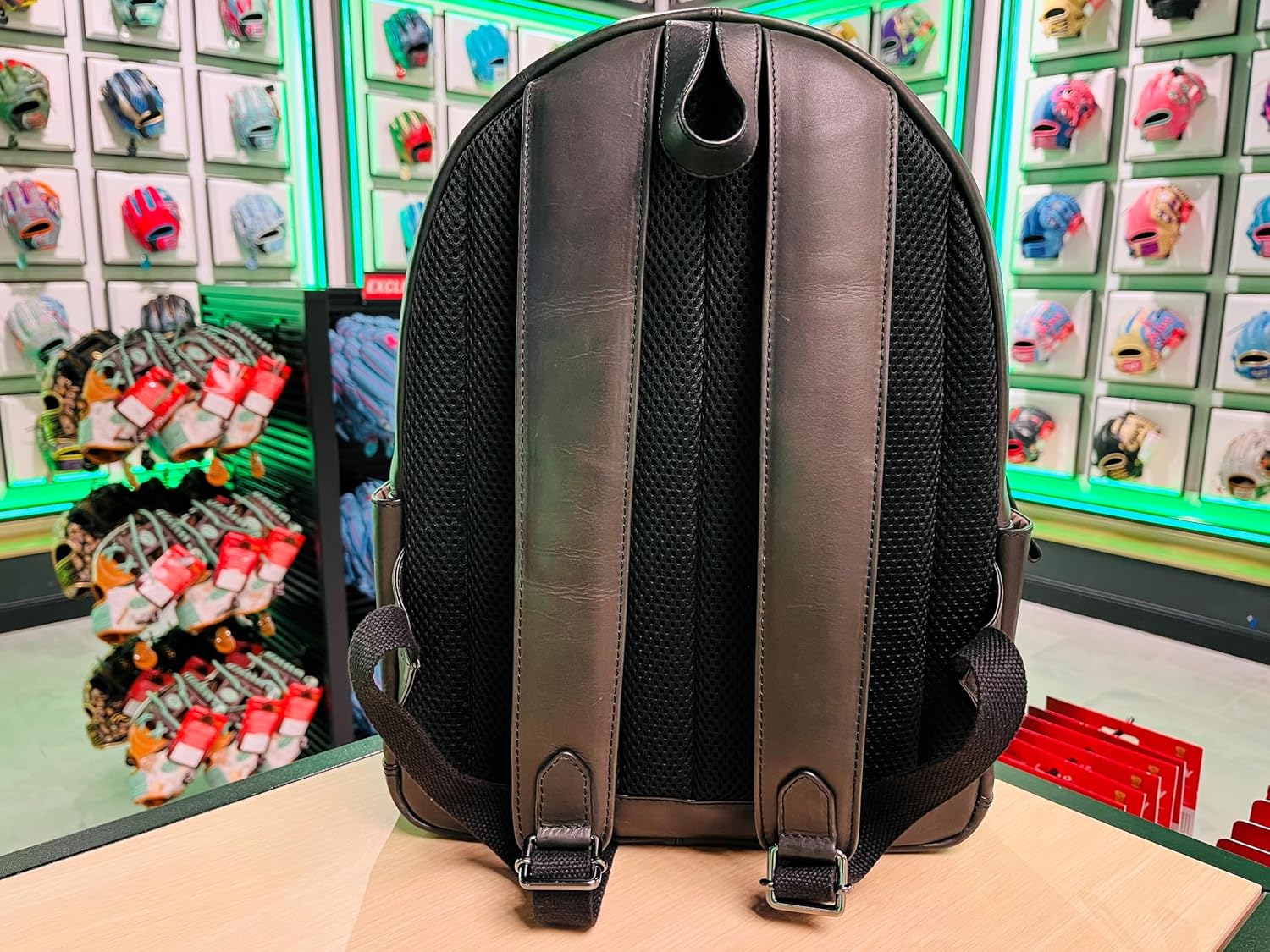 Rawlings | Leather Backpack Collection | Genuine Leather | Black | 12' W x 16' H x 4.5' D
