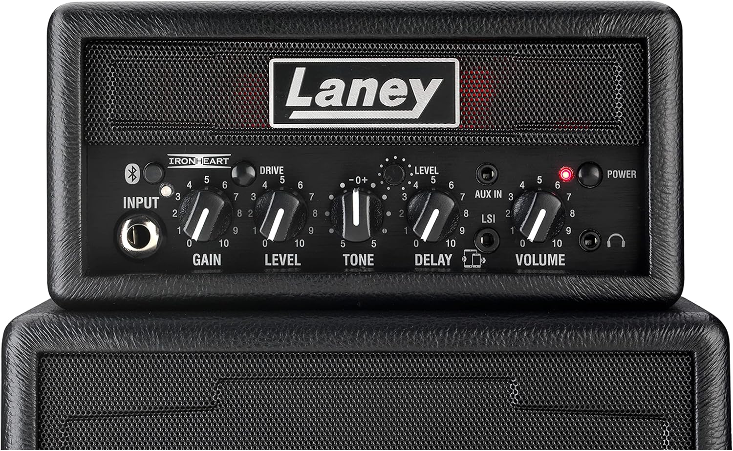 Laney MINISTACK-B-IRON Bluetooth Battery Powered Guitar Amp With Smartphone Interface | Battery Powered, Smartphone Interface