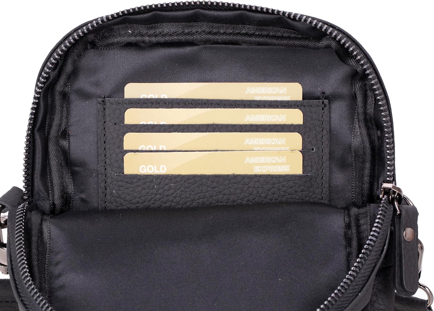 VENOULT Crossbody Leather Wallet for Man or Women fits iPhone 16 Pro MAX