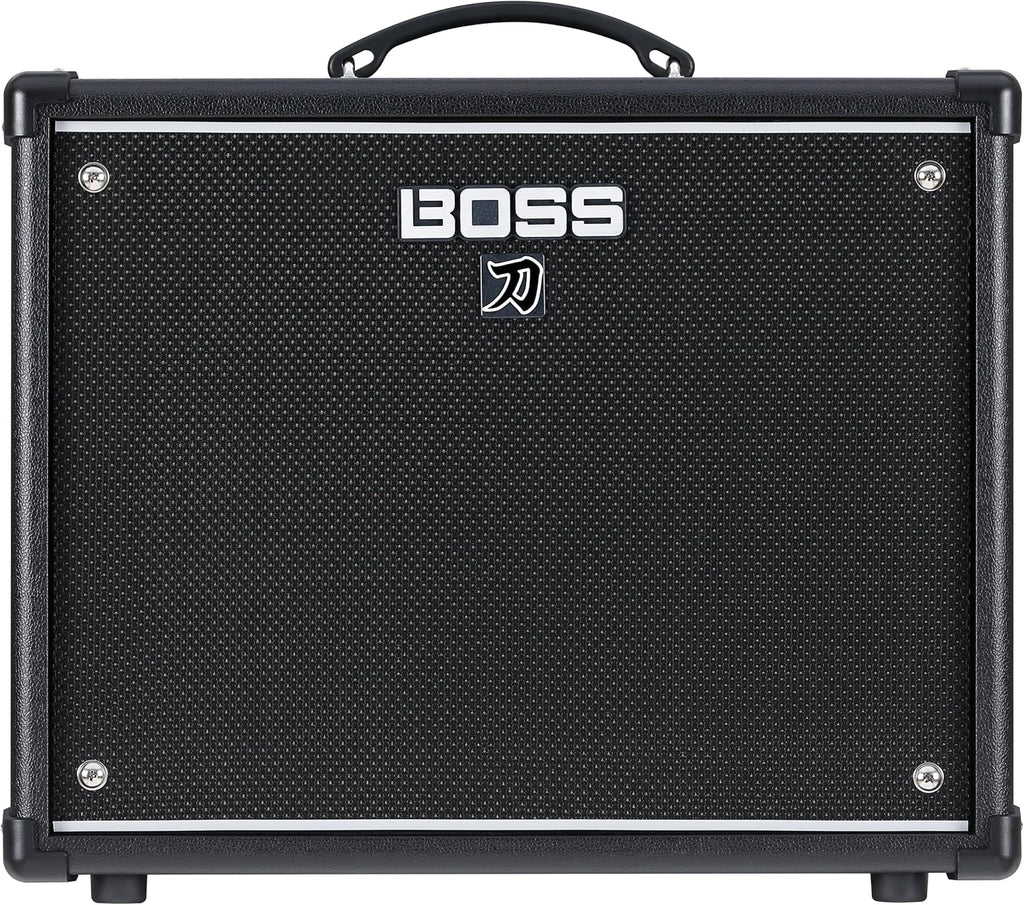 BOSS Katana-50 Gen 3 Guitar Amplifier | Compact 50-Watt Combo Amp | Custom 12-Inch Speaker | Evolved Tube Logic Sound | 12 Amp Characters | Onboard BOSS Effects | Advanced Connectivity & More