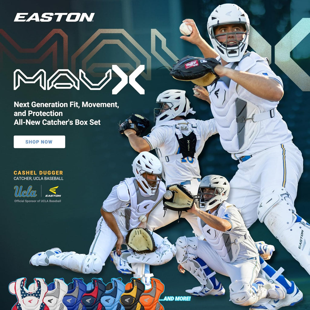 Easton | MAV X Series Baseball Catcher's Set | NOCSAE Certified