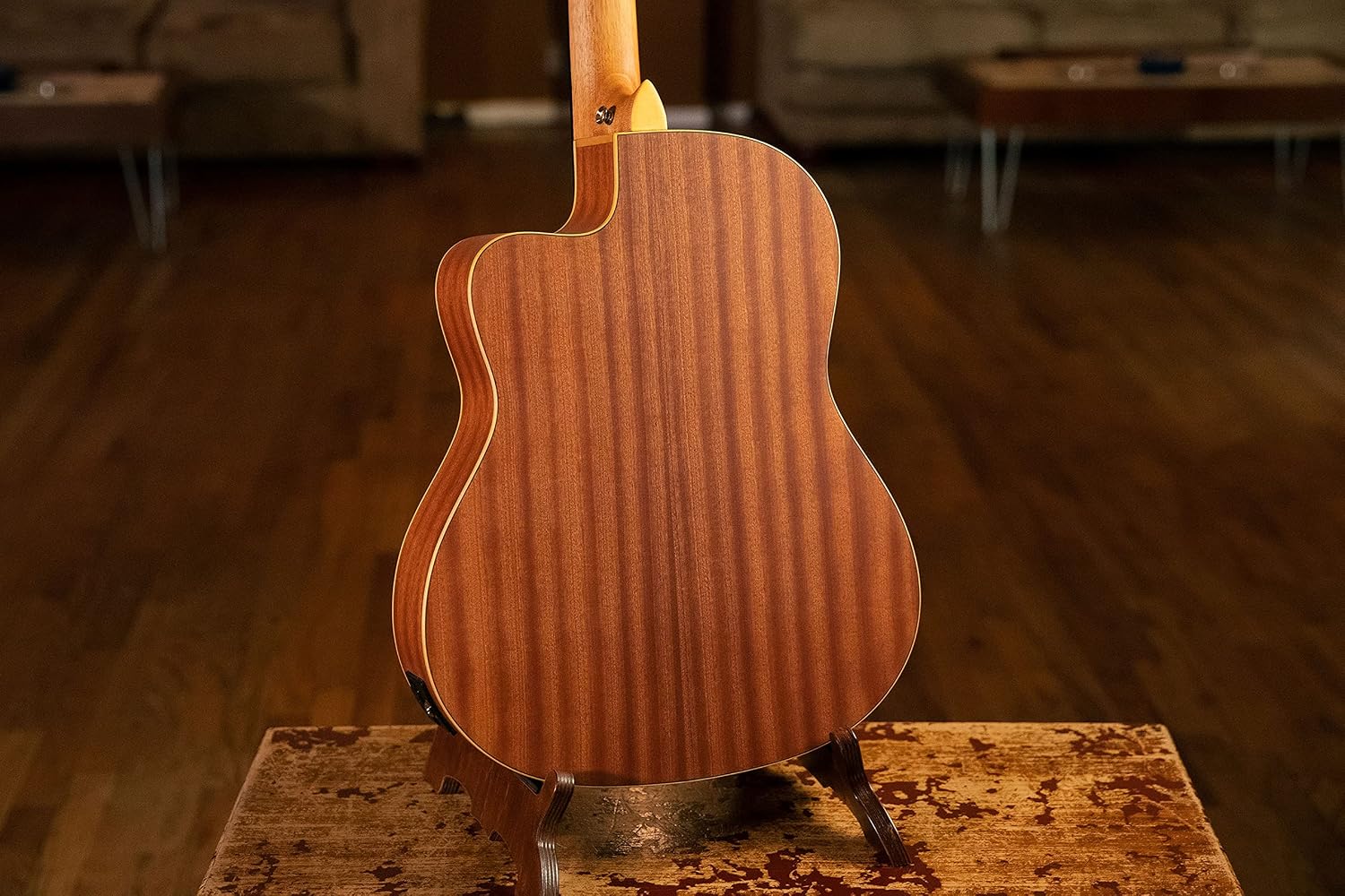 Family Series Pro Solid Top Slim Neck Acoustic-Electric Nylon Classical Guitar w/Bag