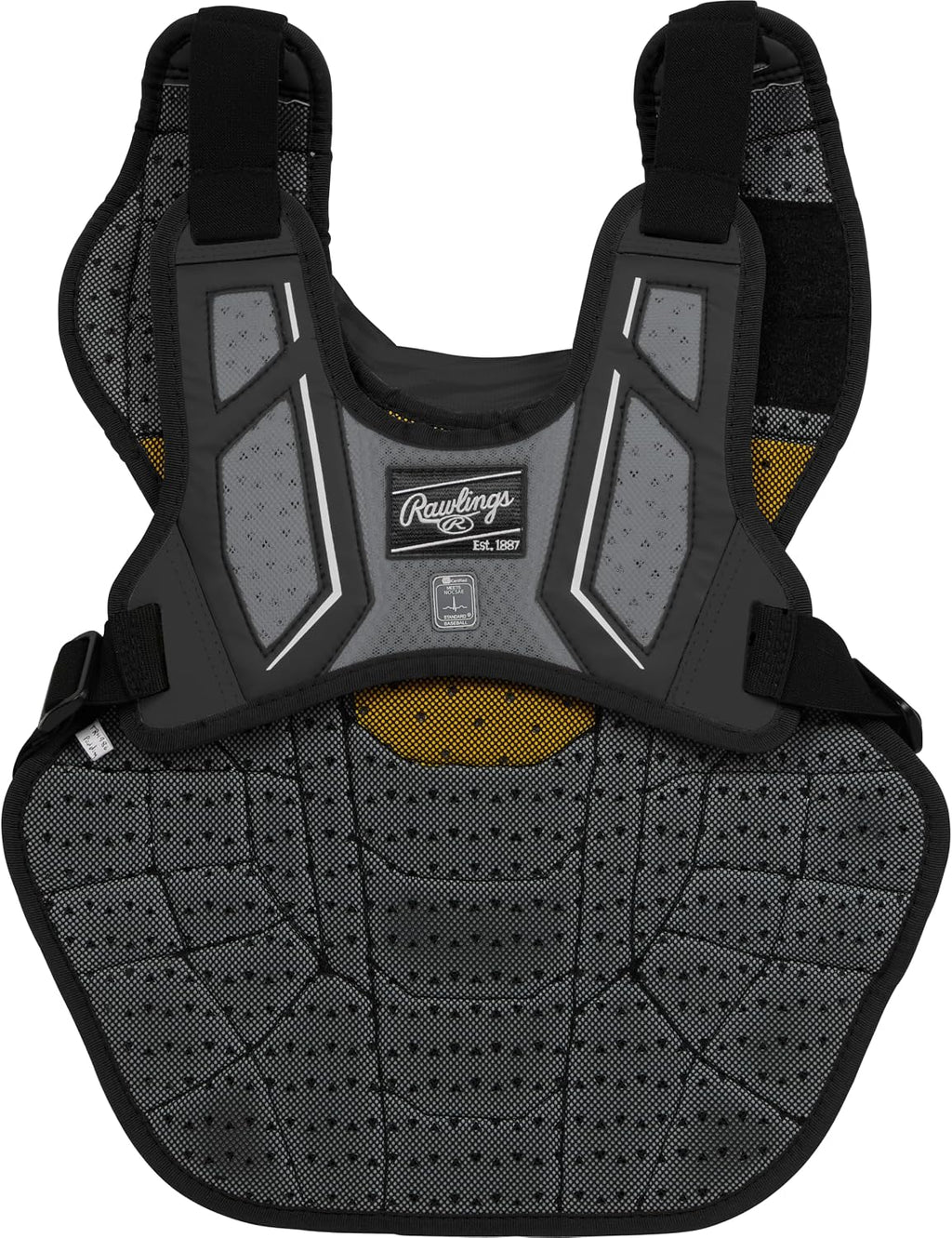 Rawlings | Velo 2.0 Catcher's Chest Protector | Baseball | Adult & Intermediate Sizing | Multiple Colors