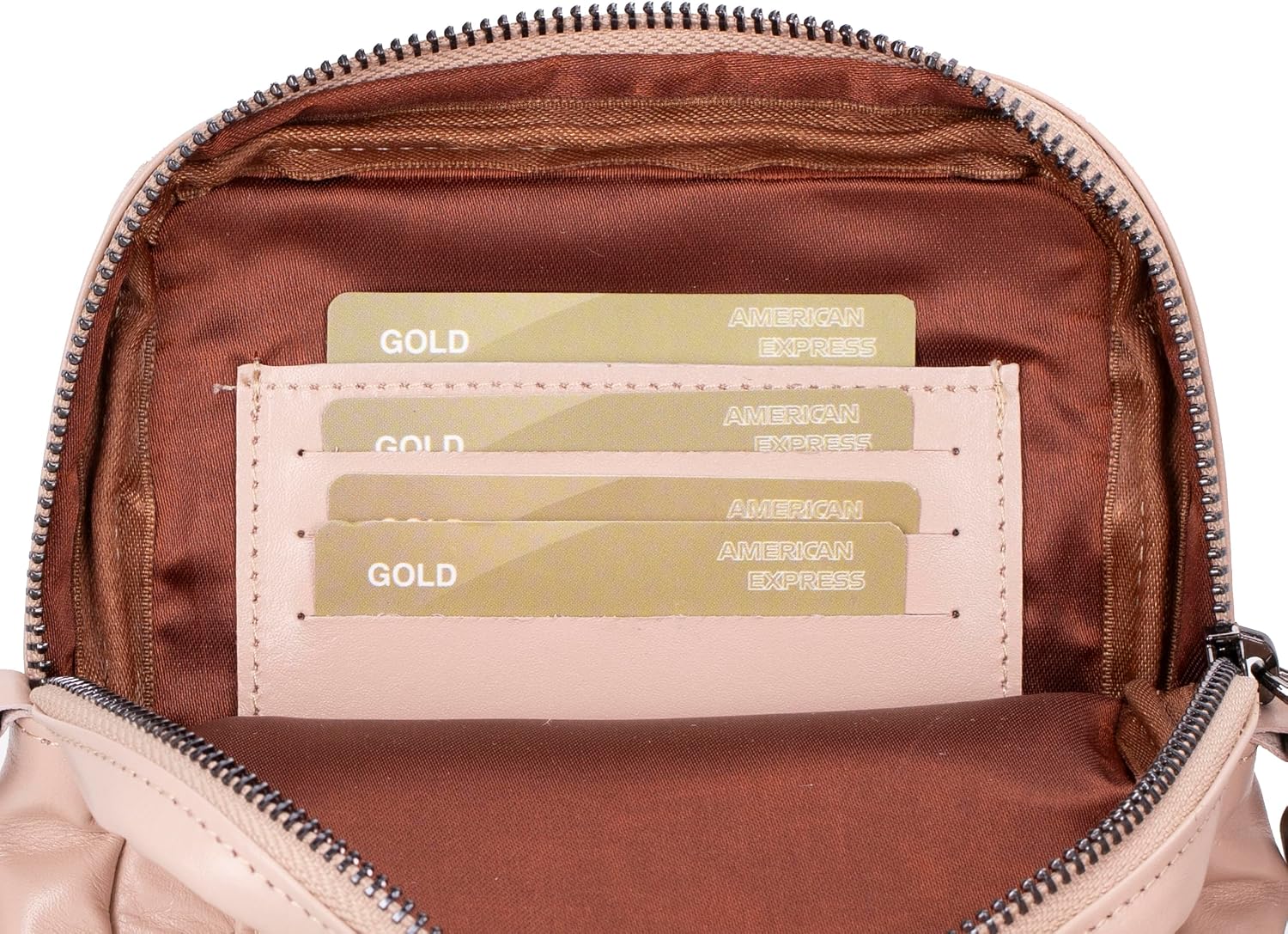 VENOULT Crossbody Leather Wallet for Man or Women fits iPhone 16 Pro MAX
