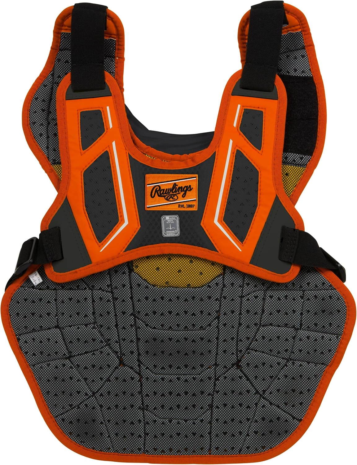 Rawlings | Velo 2.0 Catcher's Chest Protector | Baseball | Adult & Intermediate Sizing | Multiple Colors
