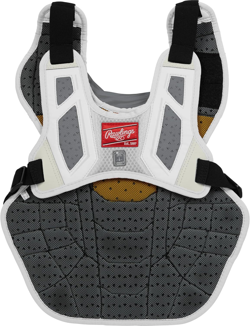 Rawlings | Velo 2.0 Catcher's Chest Protector | Baseball | Adult & Intermediate Sizing | Multiple Colors