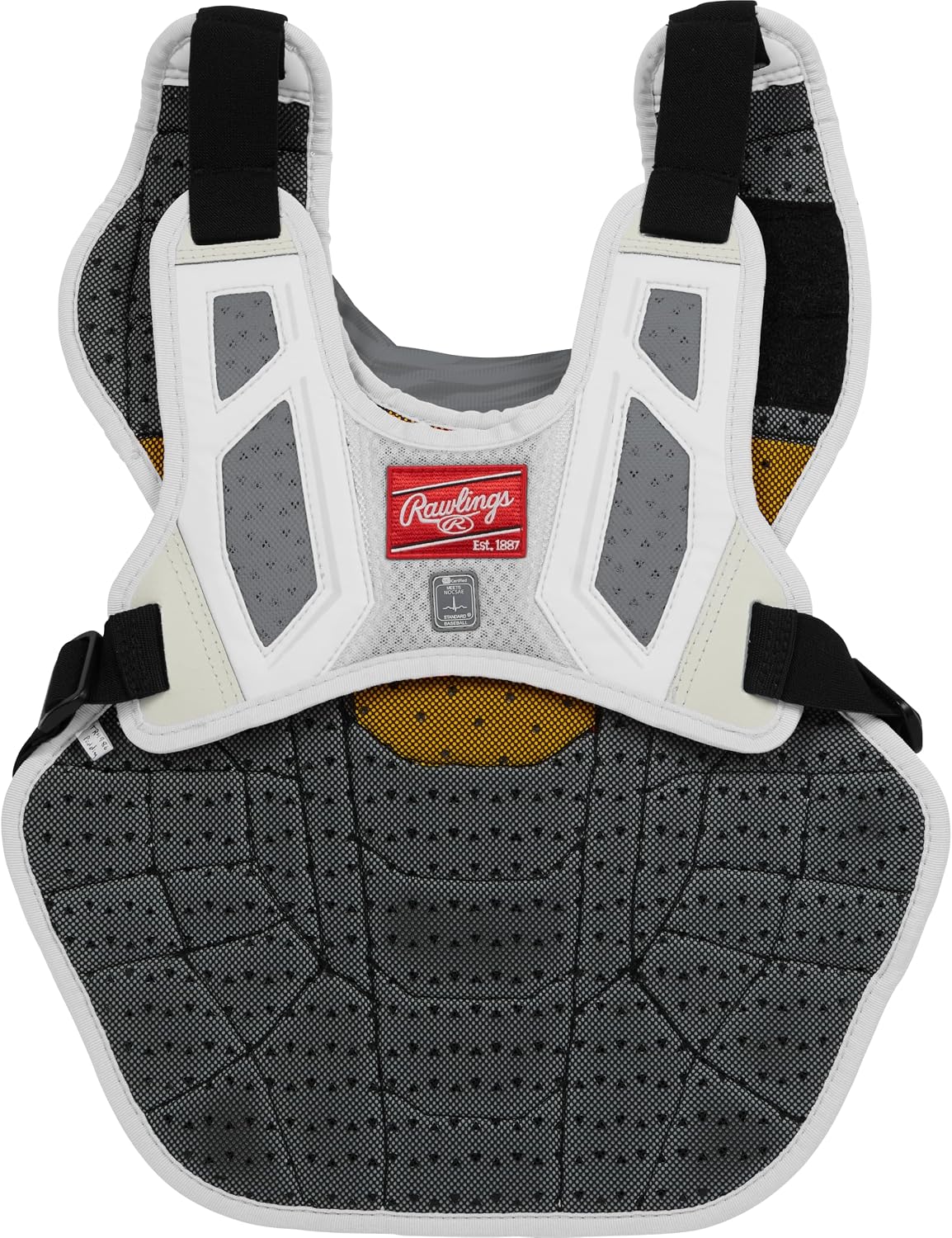 Rawlings | Velo 2.0 Catcher's Chest Protector | Baseball | Adult & Intermediate Sizing | Multiple Colors