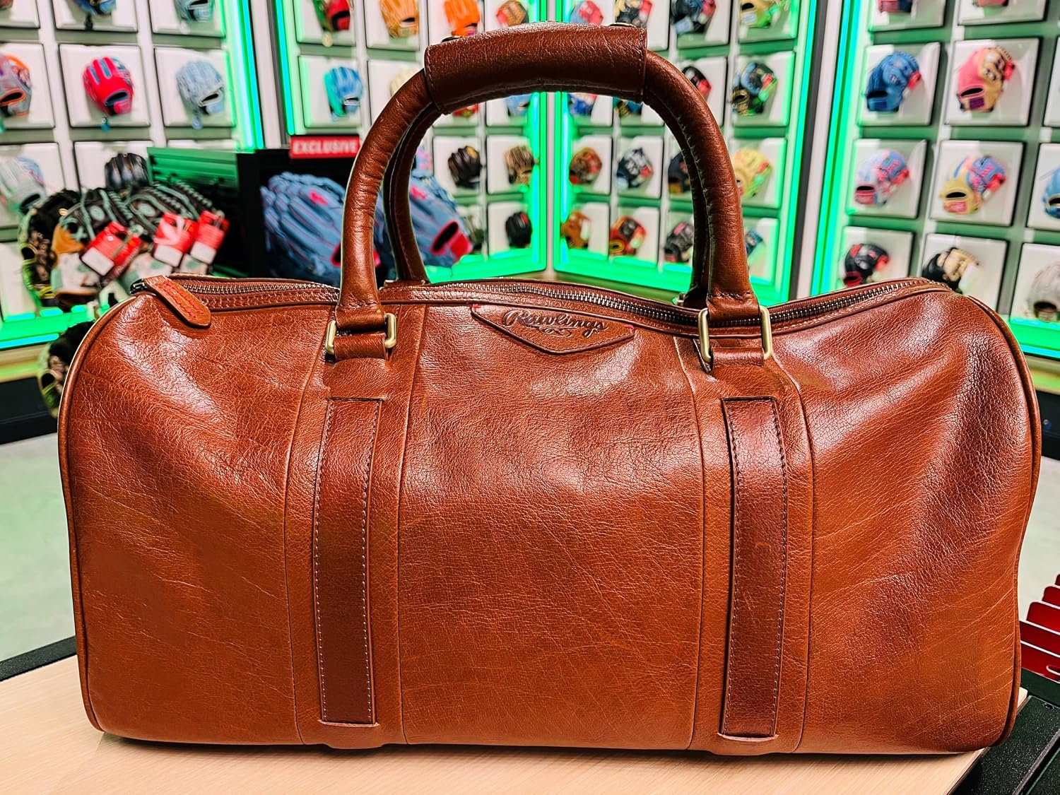 Rawlings | Leather Weekender Duffle Bag Collection | Genuine Leather | Multiple Styles & Colors